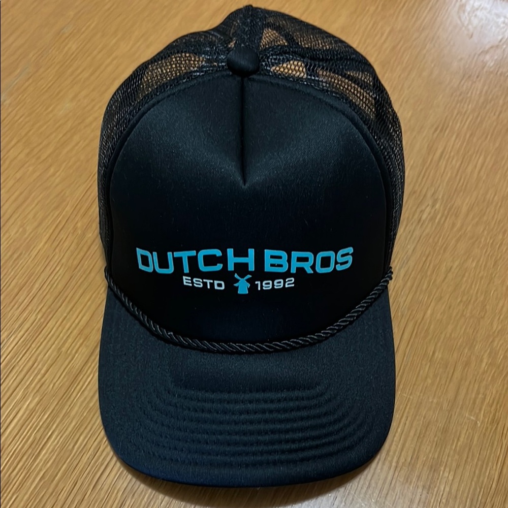 Dutch Bros Black and Blue Logo Cap